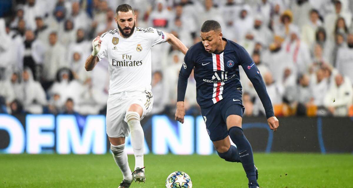 PSG vs Real Madrid match image